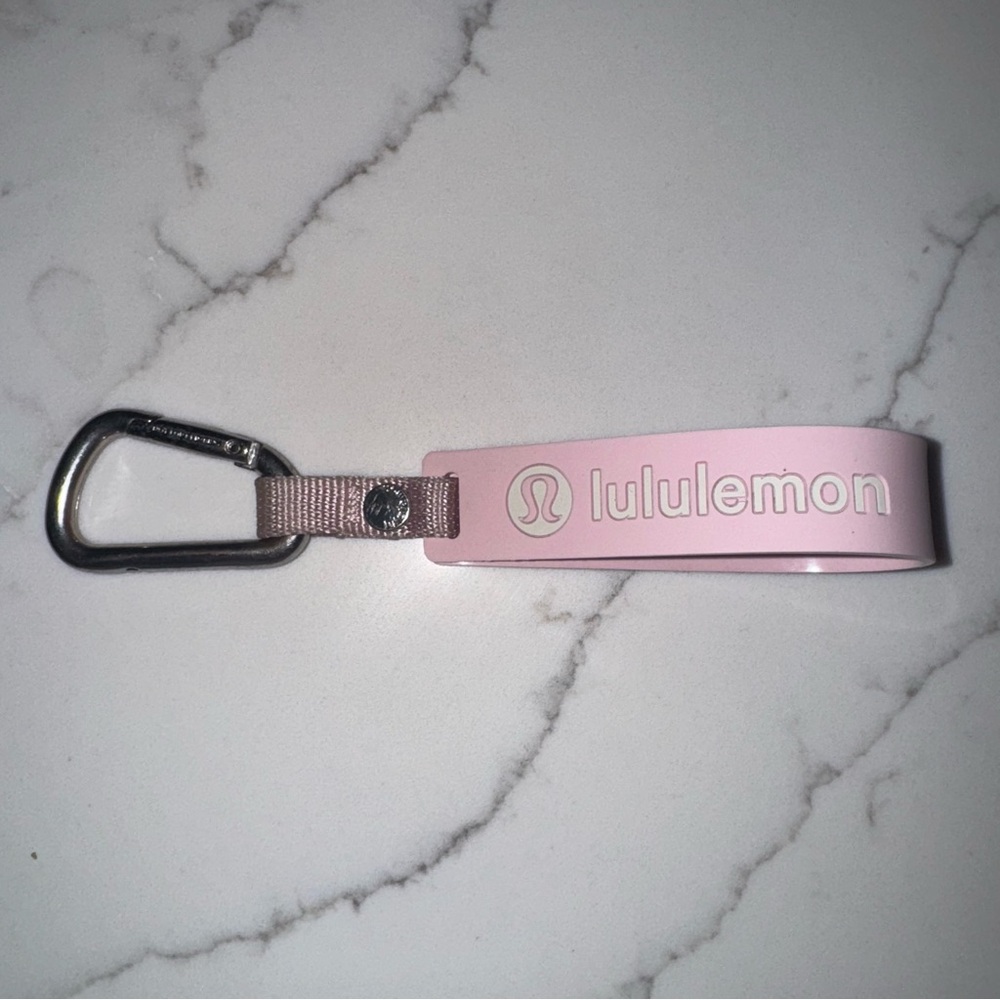 lululemon athletica Pink Keychain